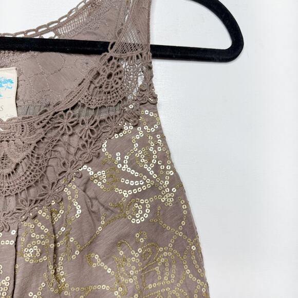 ANTHROPOLOGIE Sequin Tank - Picture 4 of 4